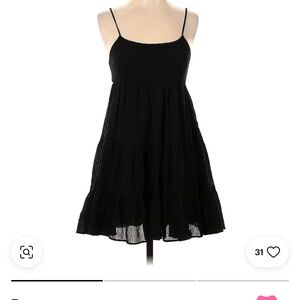Zara Black Sleeveless Dress